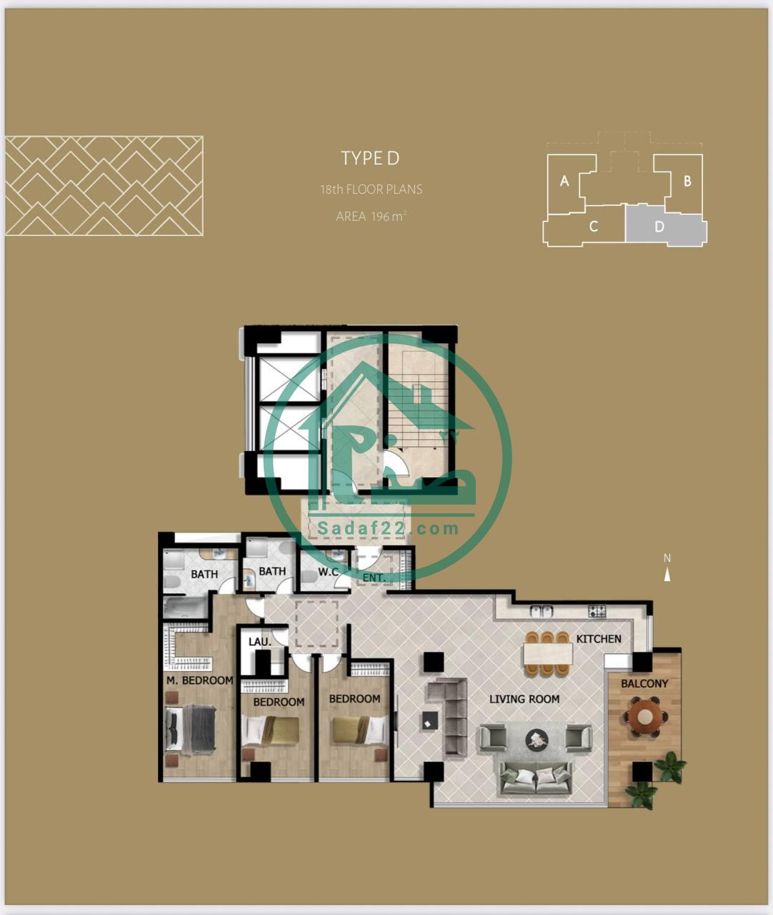 پلان جدید واحدهای پروژه امپریال پالاس کوهک