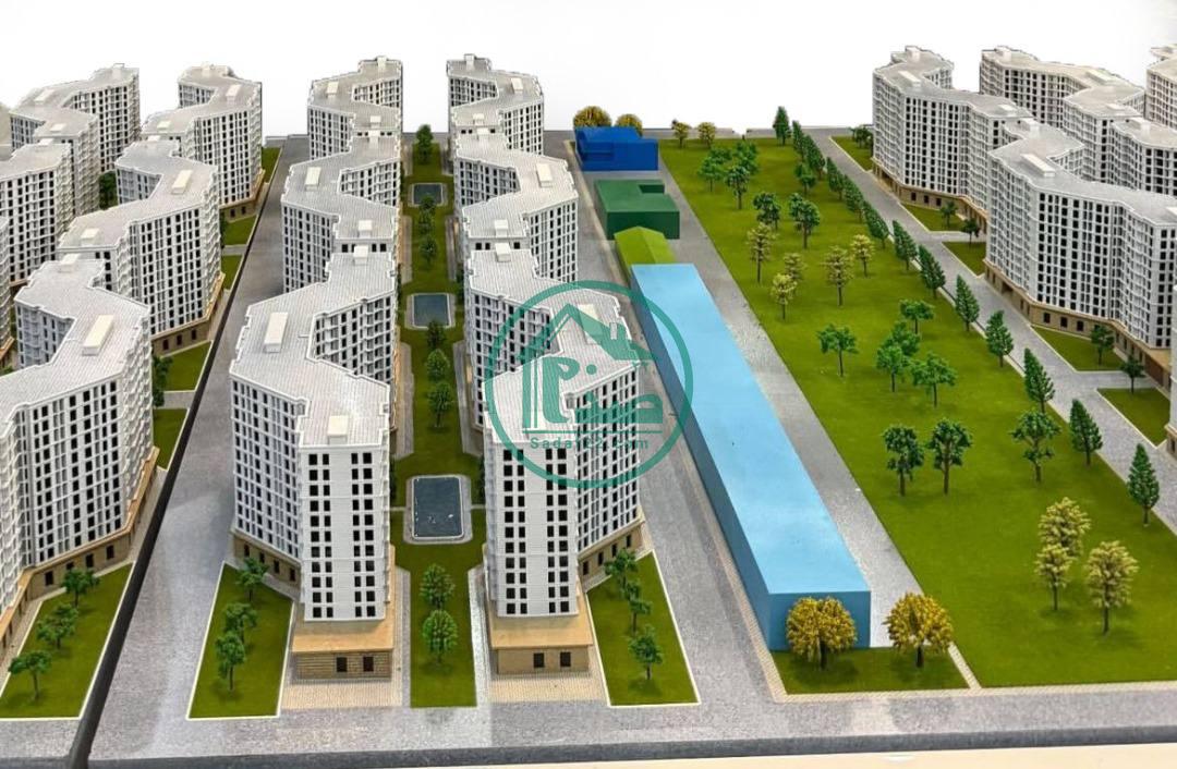 نمای 3D پروژه رونیکاپالاس تهرانسر حاج رحیم قربانی