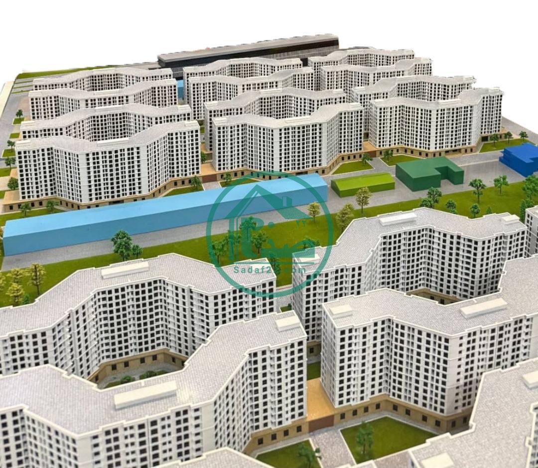 نمای 3D پروژه رونیکاپالاس تهرانسر حاج رحیم قربانی