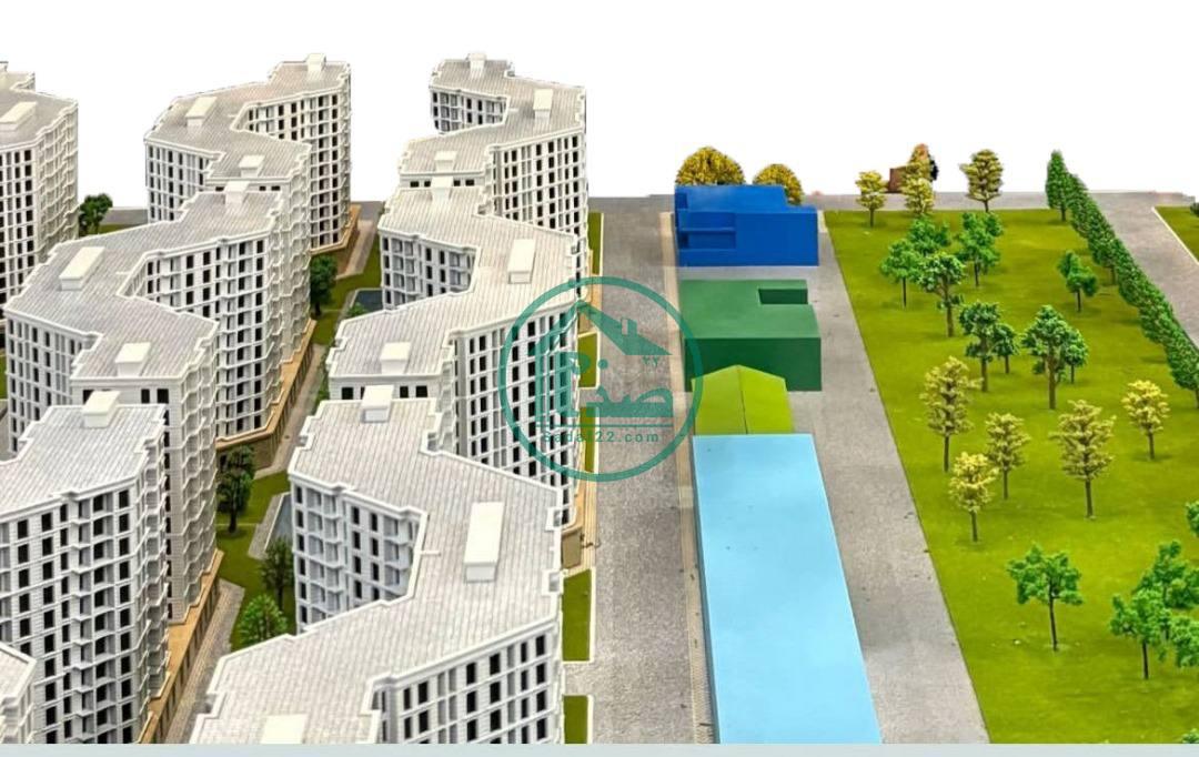 نمای 3D پروژه رونیکاپالاس تهرانسر حاج رحیم قربانی