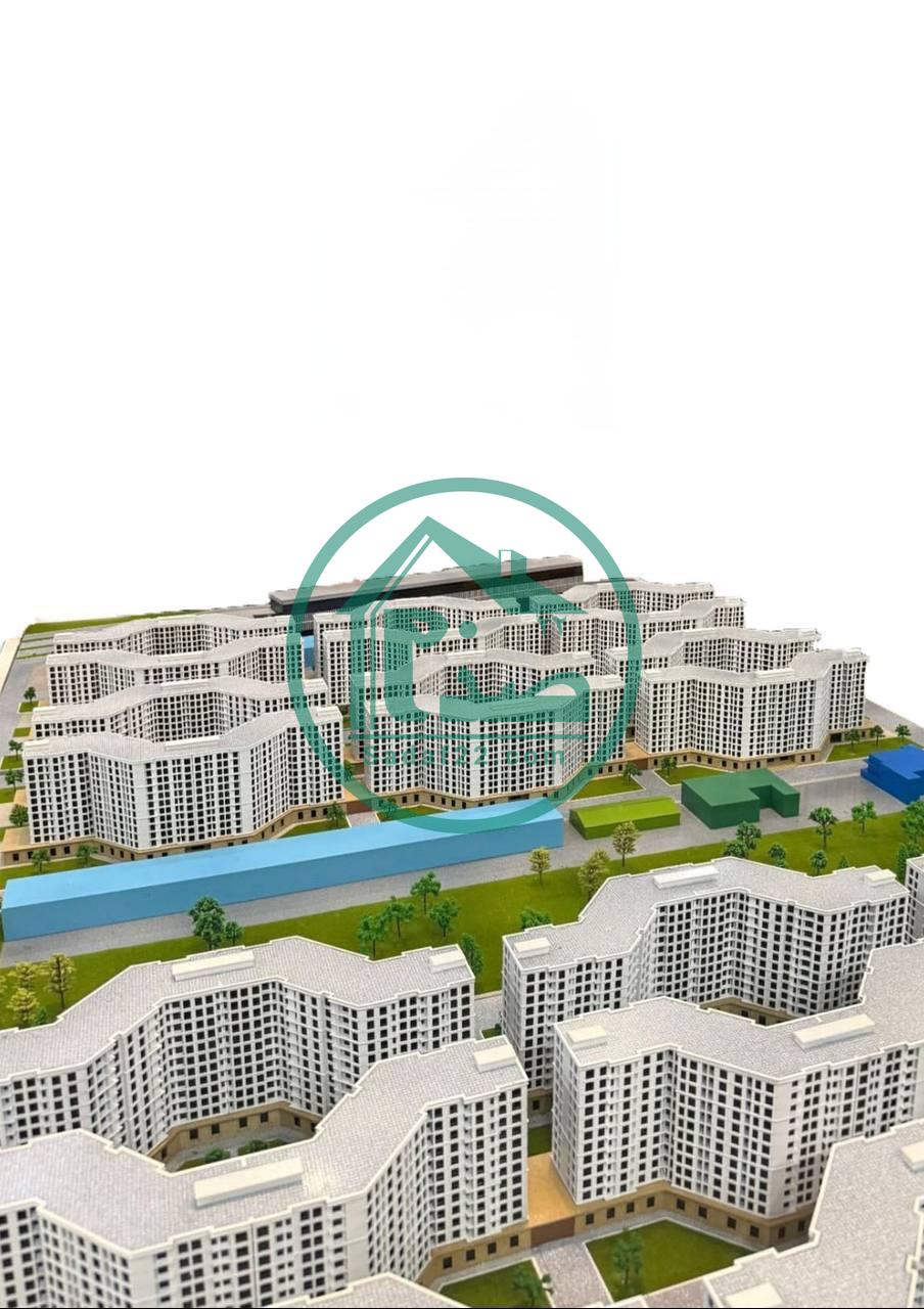 نمای 3D پروژه رونیکاپالاس تهرانسر حاج رحیم قربانی