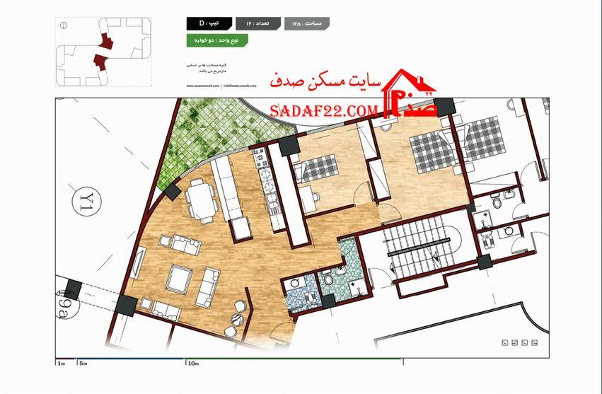 نقشه واحد 130 مرجان