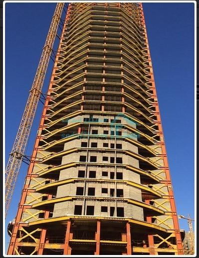 اسکلت برج نیرو زمینی شهرک چیتگر