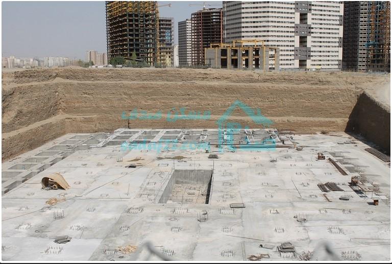 فونداسیون برج نیرو زمینی شهرک چیتگر