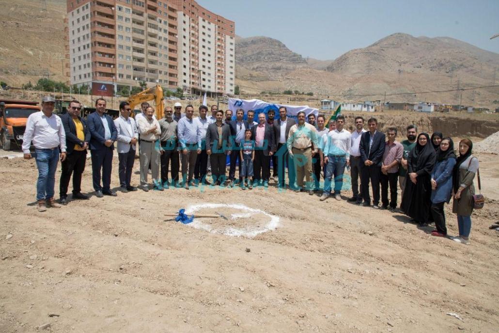 کلنگ زنی پروژه نارنجستان 3